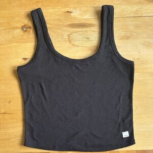 Vuori ribbed cropped tank, Medium